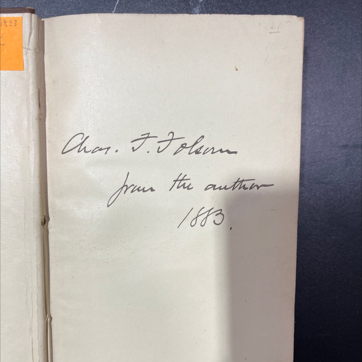 SIGNED chats about books poets and novelists book, by mayo williamson hazeltine, 1883 Hardcover, Antique image 4