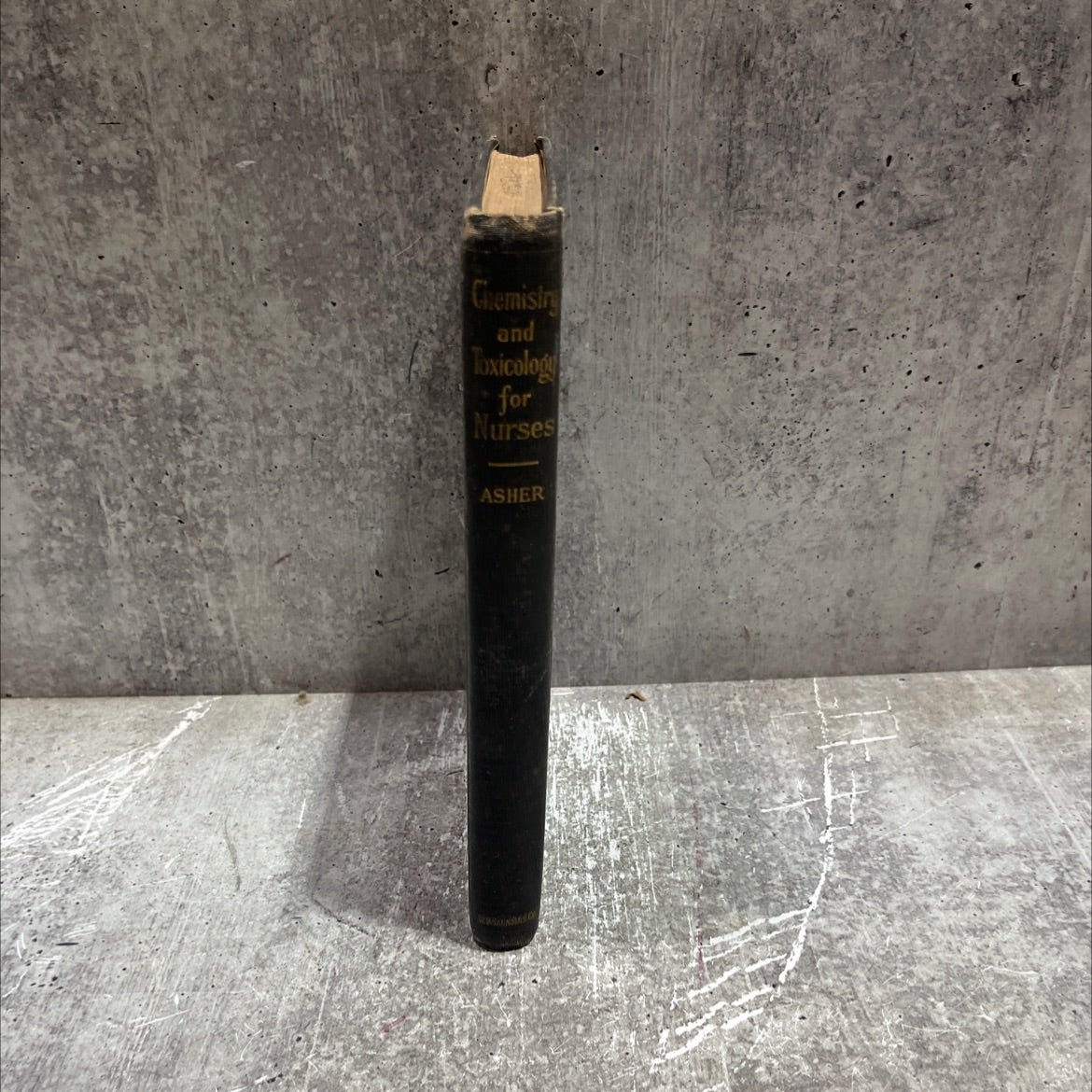 chemistry and toxicology for nurses book, by philip asher, 1916 Hardcover image 4