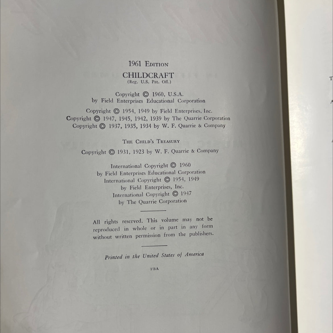 childcraft music for the family book, by Field Enterprises Educational Corporation, 1961 Hardcover image 3