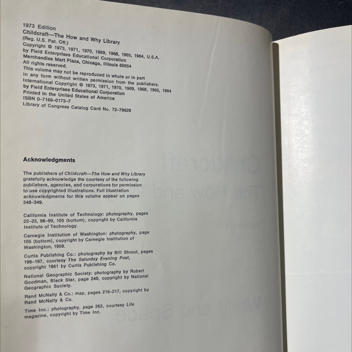 childcraft the how and why library volume 4 world and space book, by Field Enterprises Educational Corporation, 1973 image 3