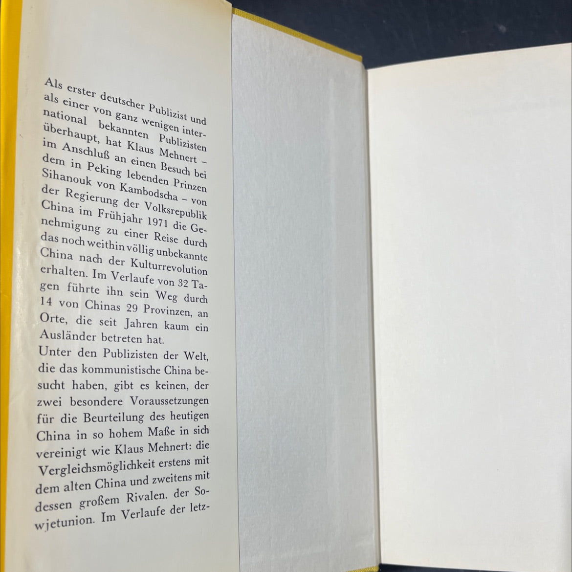 china after the storm book, by klaus mehnert, 1971 Hardcover image 4