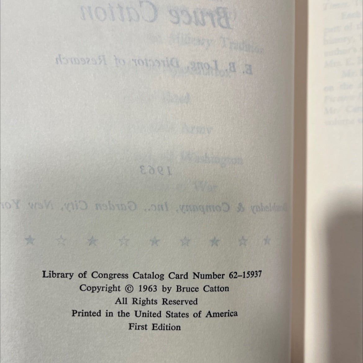 civil war the centennial history of the civil war volume two on terrible swift sword book, by bruce catton, 1963 image 3
