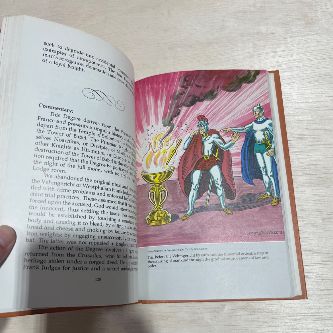 clausen's commentaries on morals and dogma book, by Henry C. Clausen, 1985 Hardcover image 4