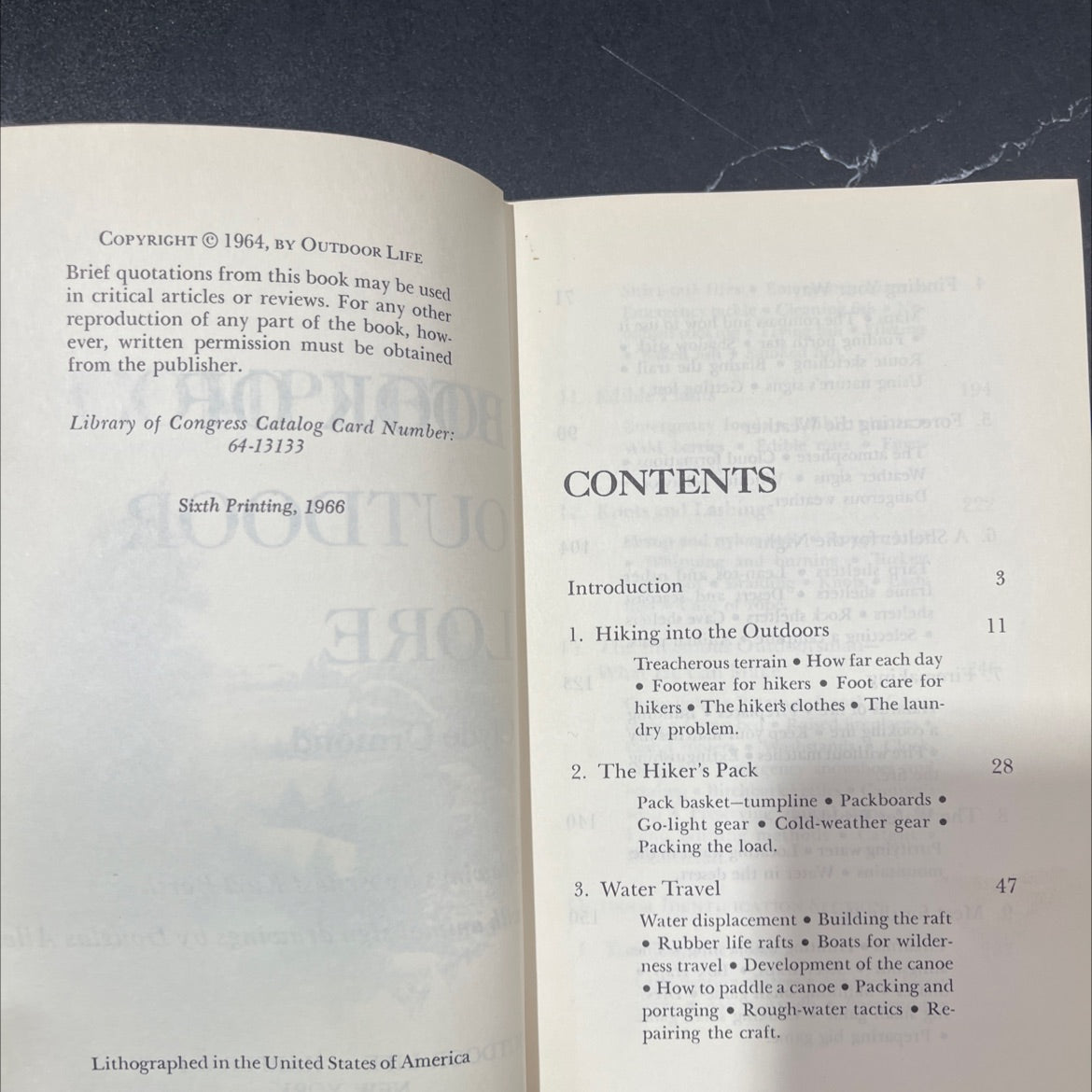 complete book of 100bju outdoor lore book, by Clyde Ormond, 1966 Hardcover image 3