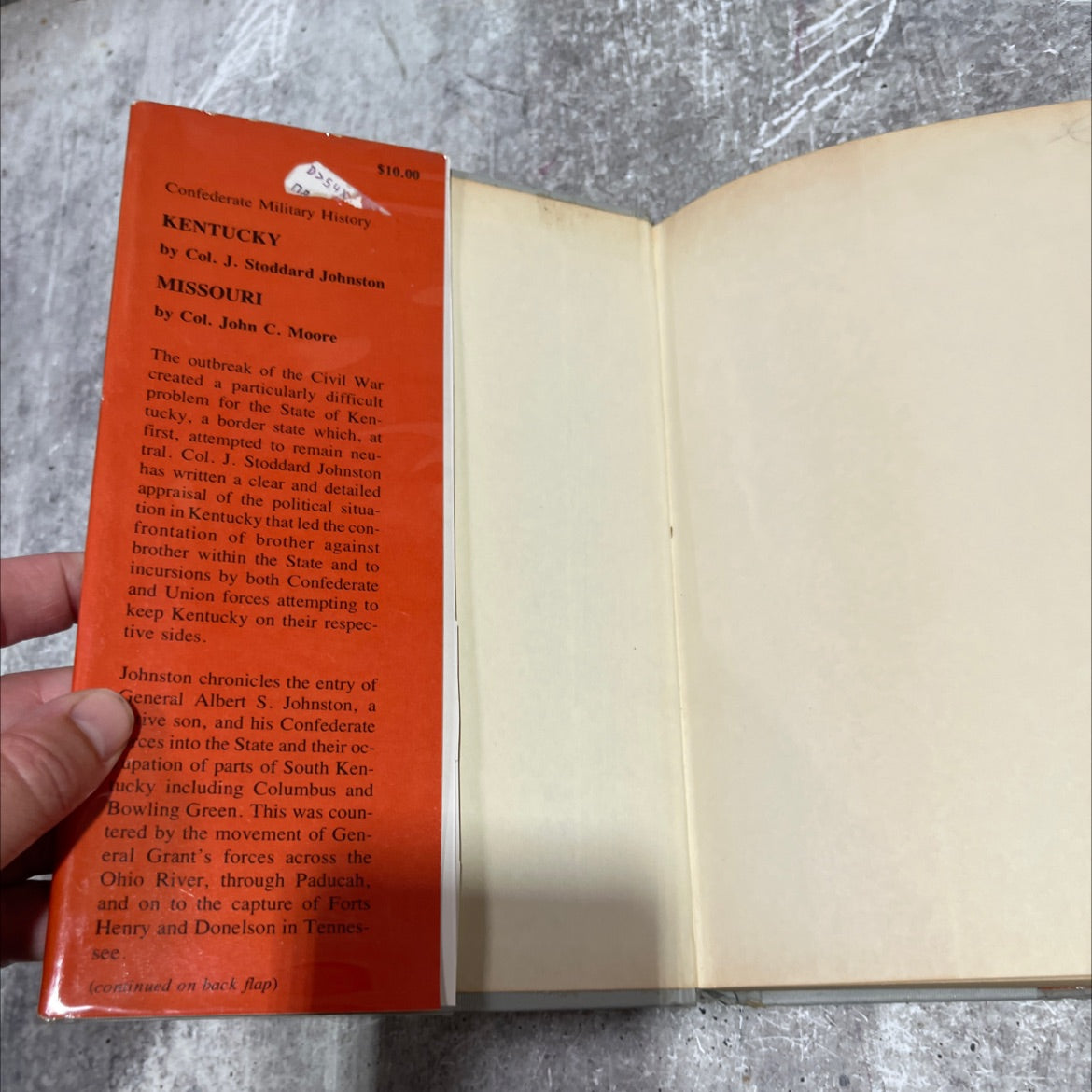 confederate military history book, by gen. clement a. evans, 1970 Hardcover image 4