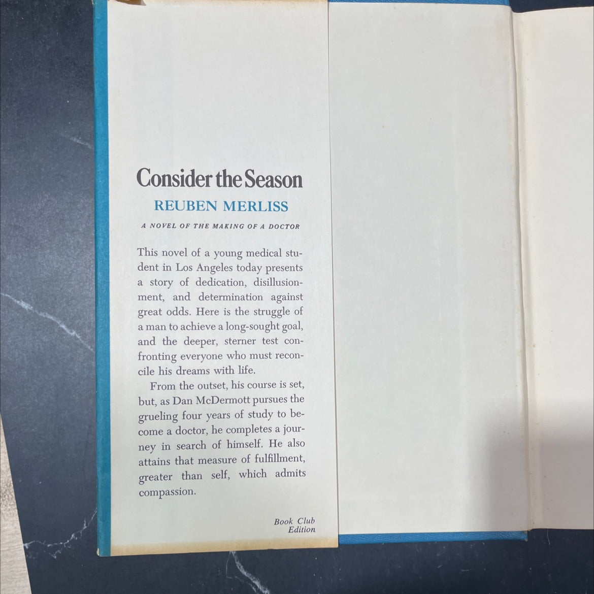 consider the season book, by Reuben Merliss, 1968 Hardcover image 4