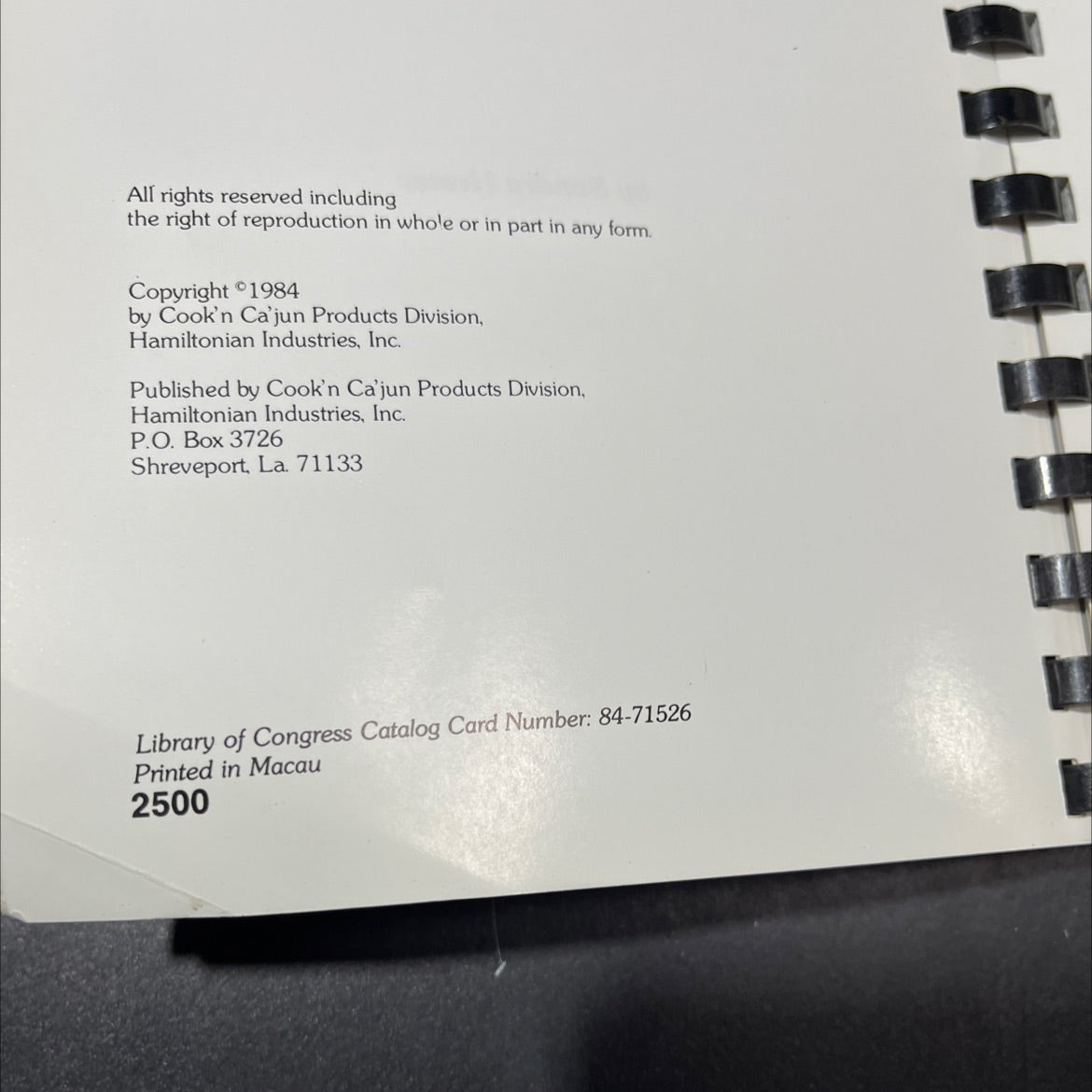 cook'n cajun e water smoker cookbook recipes for the water smoker & grill 1111 book, by Sondra Hester, 1984 Paperback image 3
