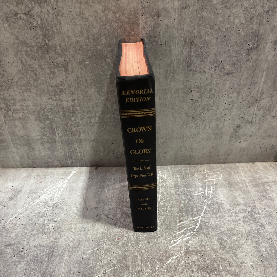 crown of glory the life of pope pius xii book, by alden hatch, seamus walshe, 1958 Hardcover image 4