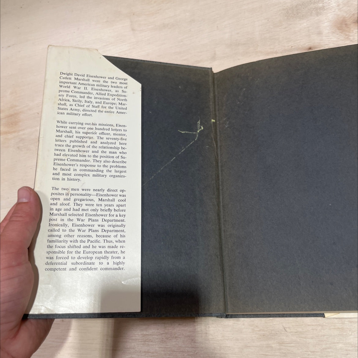 dear general eisenhower's wartime letters to marshall book, by joseph patrick hobbs, 1971 Hardcover image 4