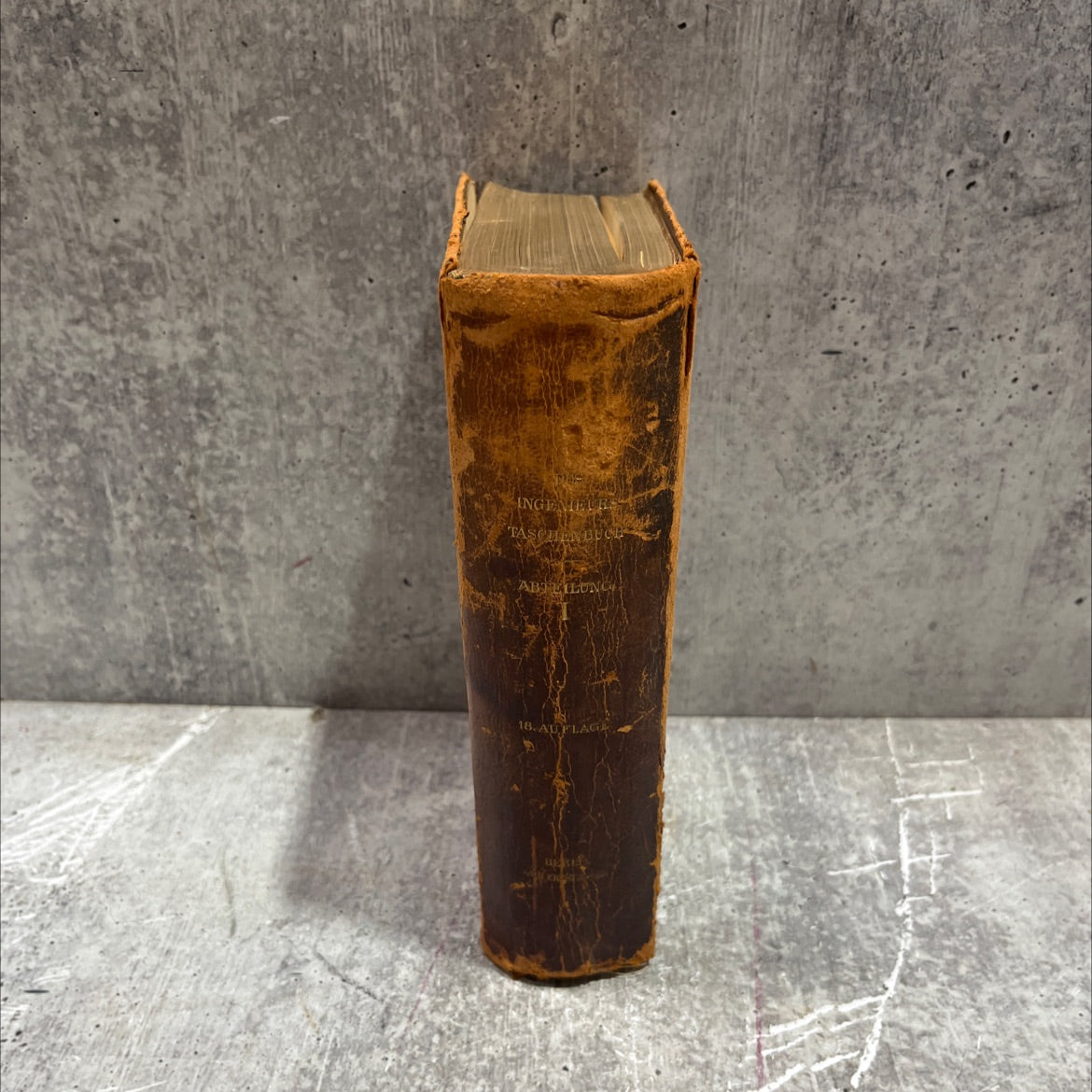 des ingenieurs taschenbuch book, by unknown, 1902 Leather image 4