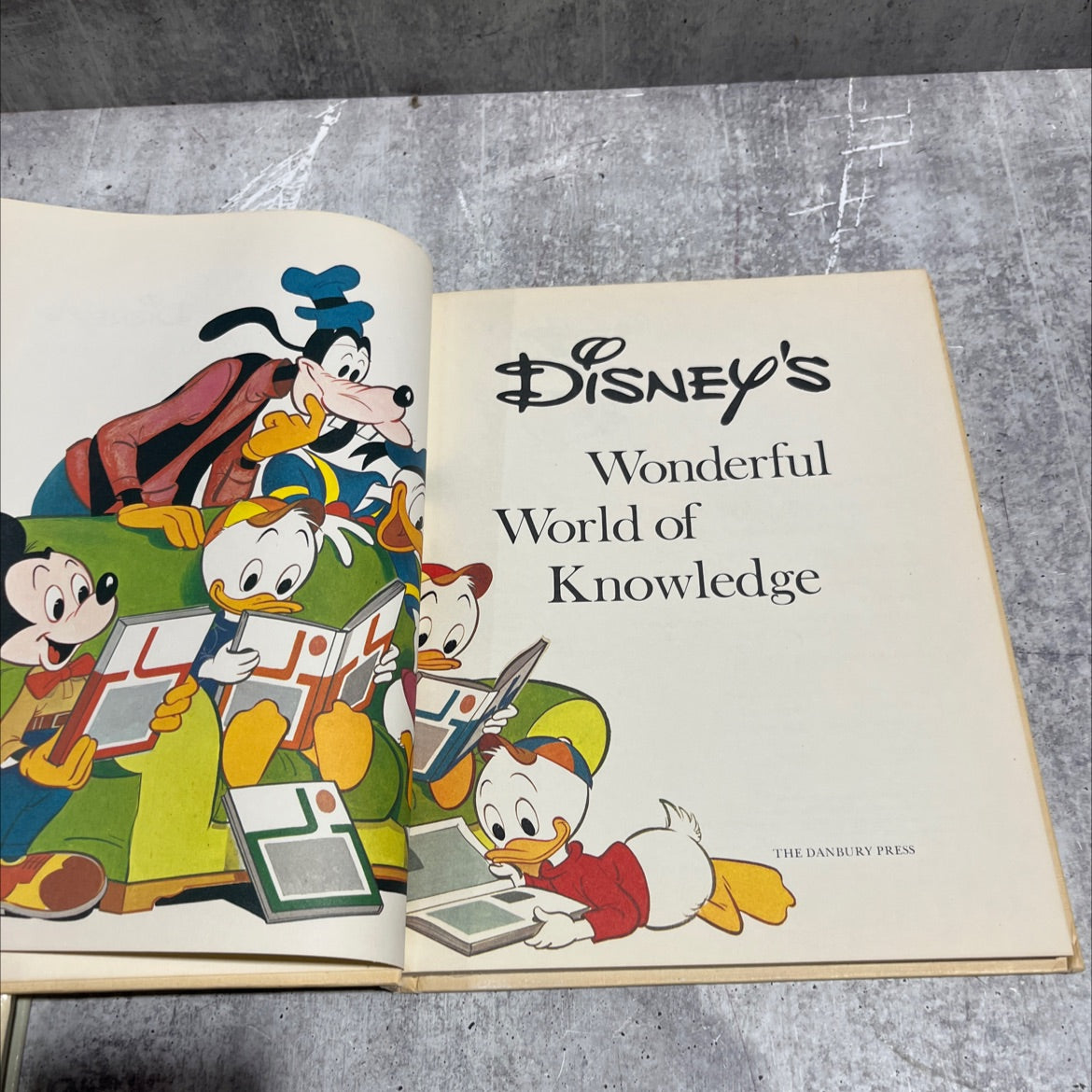 disney's wonderful world of knowledge book, by unknown, 1973 Hardcover image 2