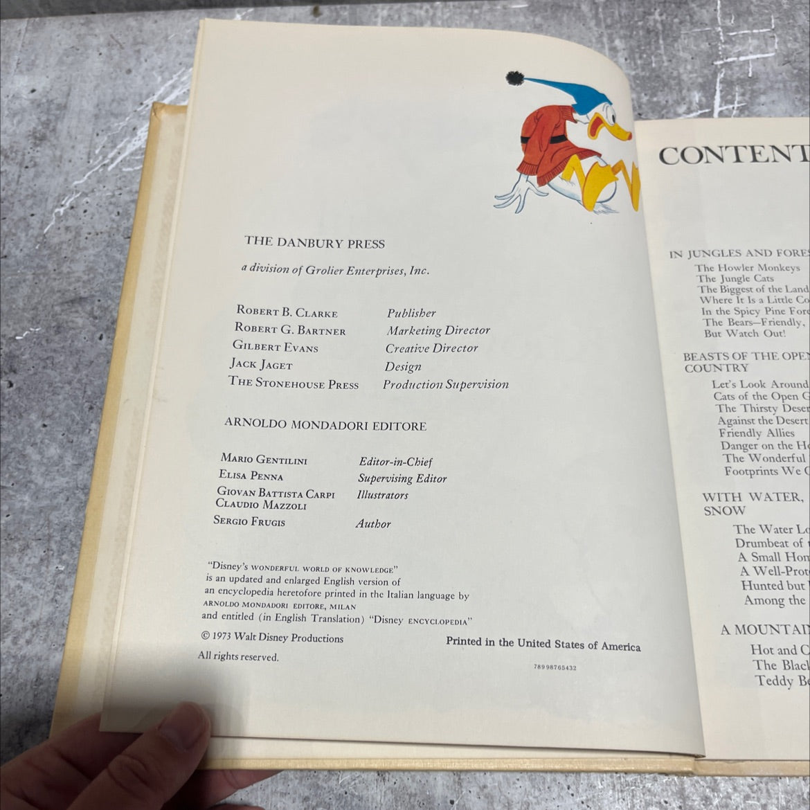 disney's wonderful world of knowledge book, by unknown, 1973 Hardcover image 3