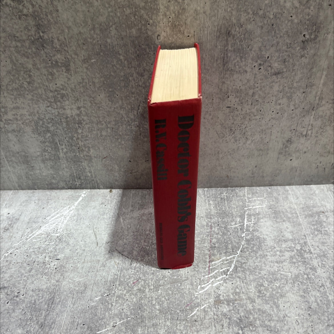 doctor cobb's game book, by R.V. Cassill, 1970 Hardcover image 4