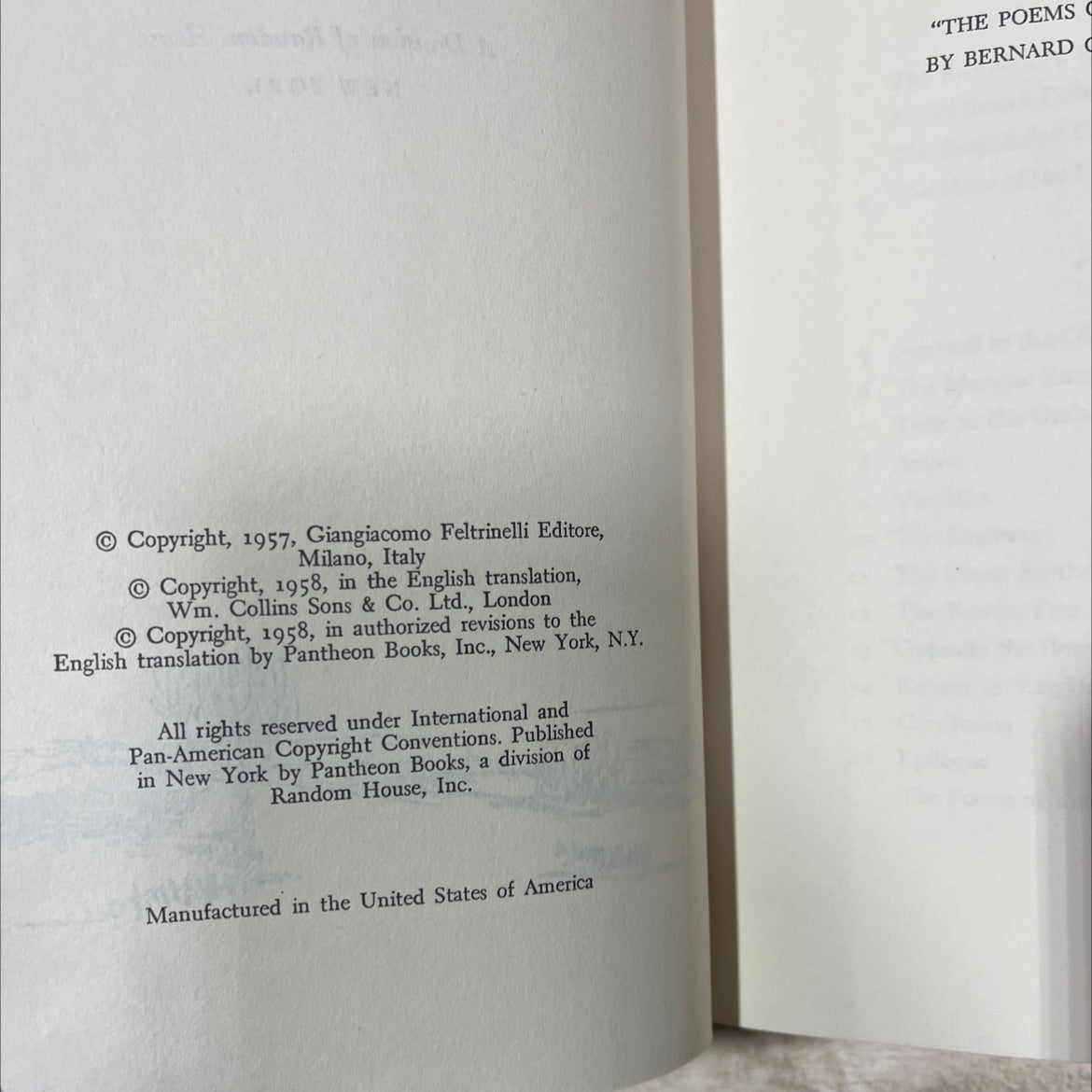 doctor zhivago book, by boris pasternak, 1958 Hardcover, Vintage image 3