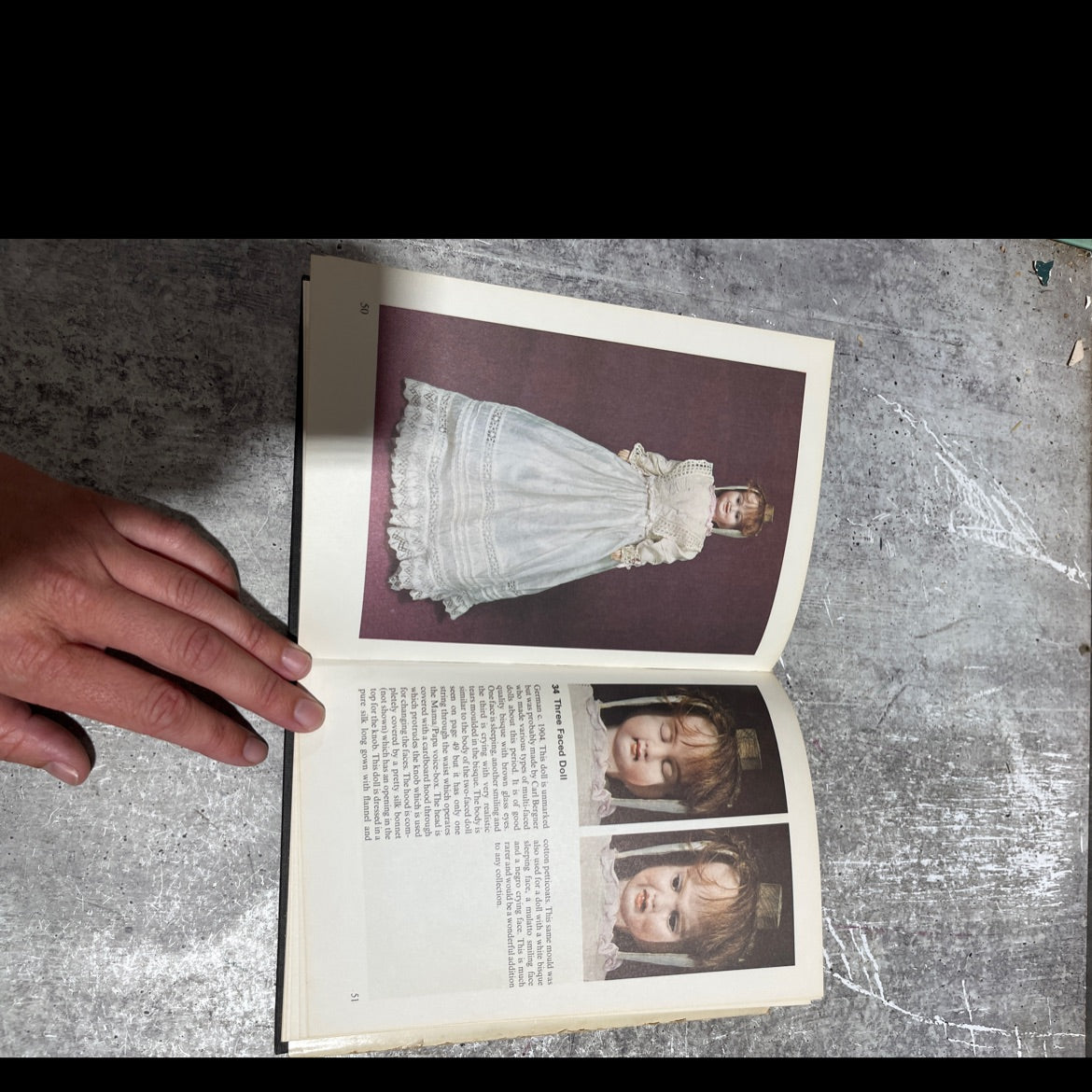 dolls and dolls houses book, by Kay Desmonde, 1972 Hardcover image 4