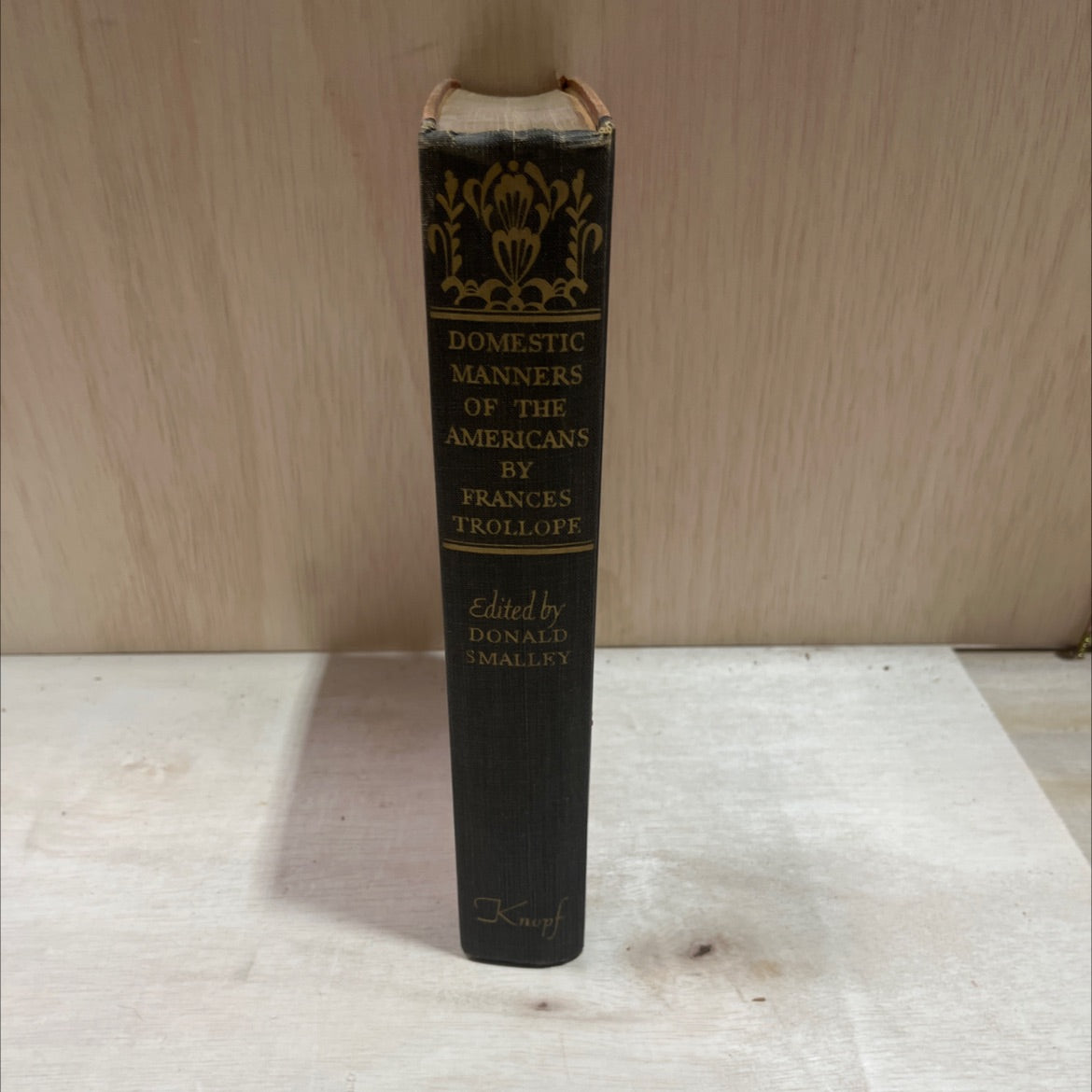 domestic manners of the americans book, by frances trollope, 1949 Hardcover image 4