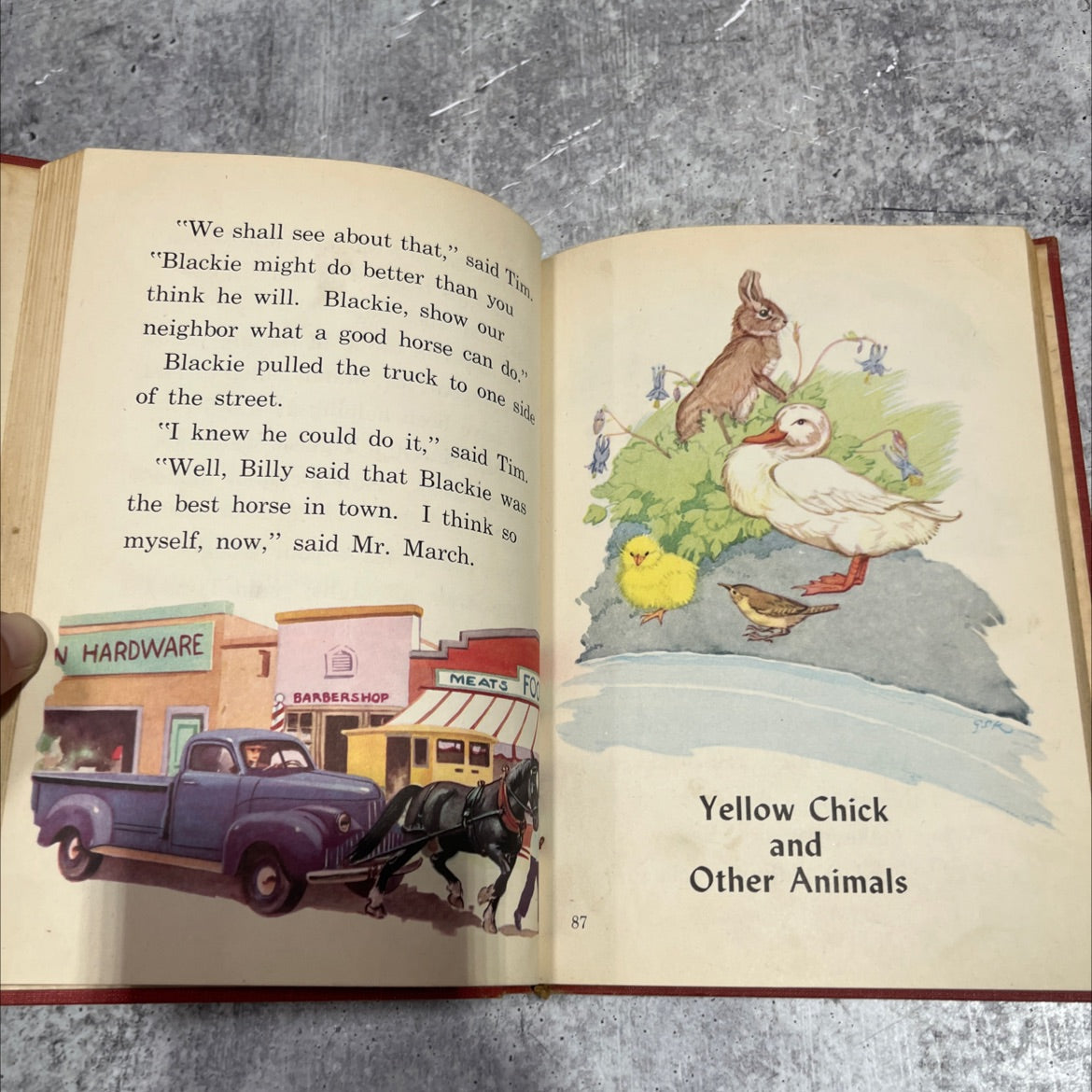 down our way book, by guy l. bond, kathleen wise, grace l. alder, marie c. cuddy, 1949 Hardcover image 4