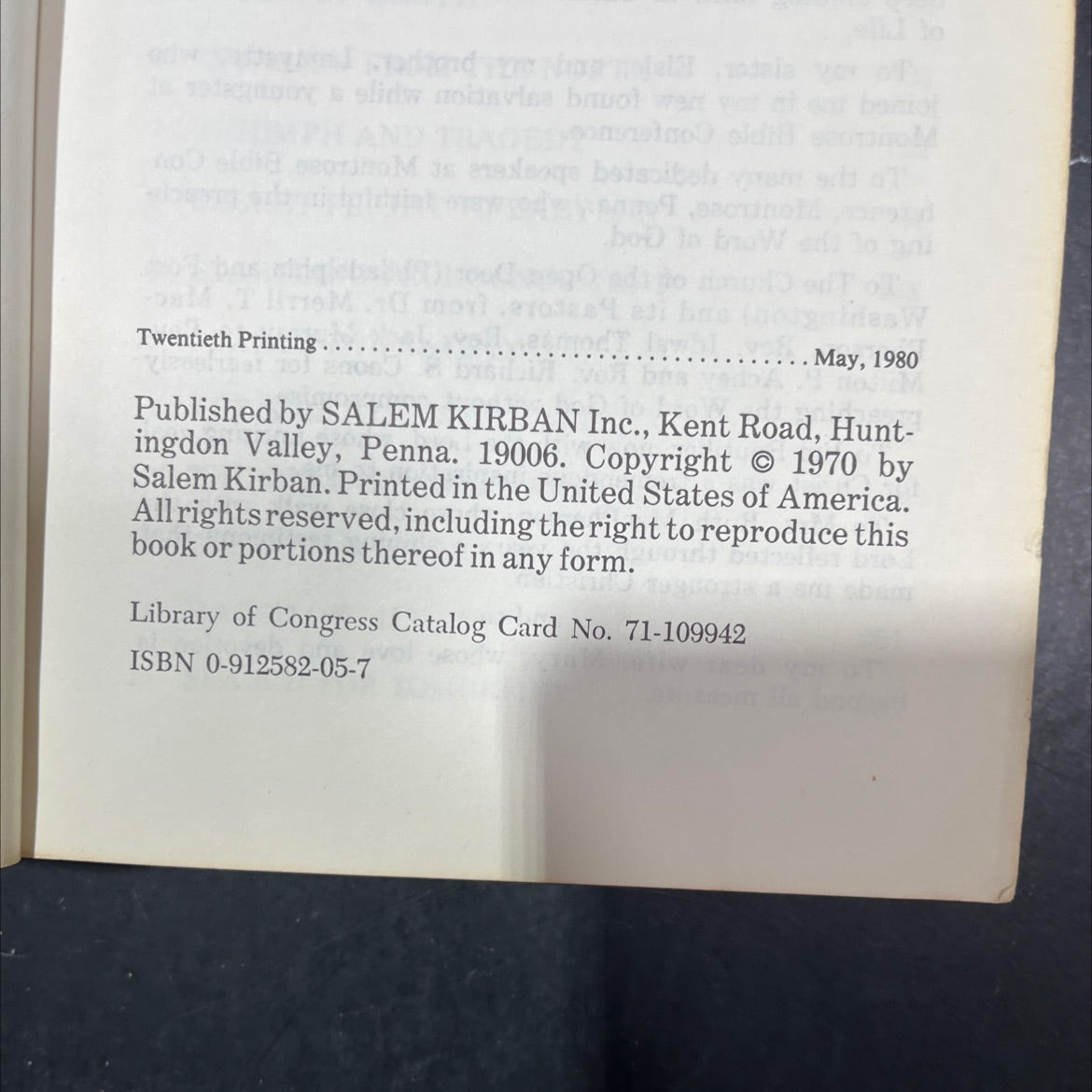 e carnage book, by Salem Kirban, 1980 Paperback image 3