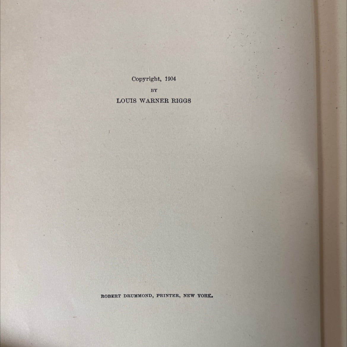 elementary manual for the chemical laboratory book, by louis warner riggs, 1904 Hardcover, Antique image 3