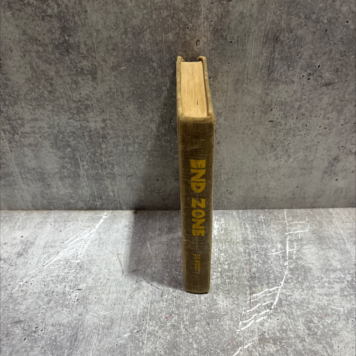 end zone book, by Jackson Scholz, 1954 Hardcover image 4