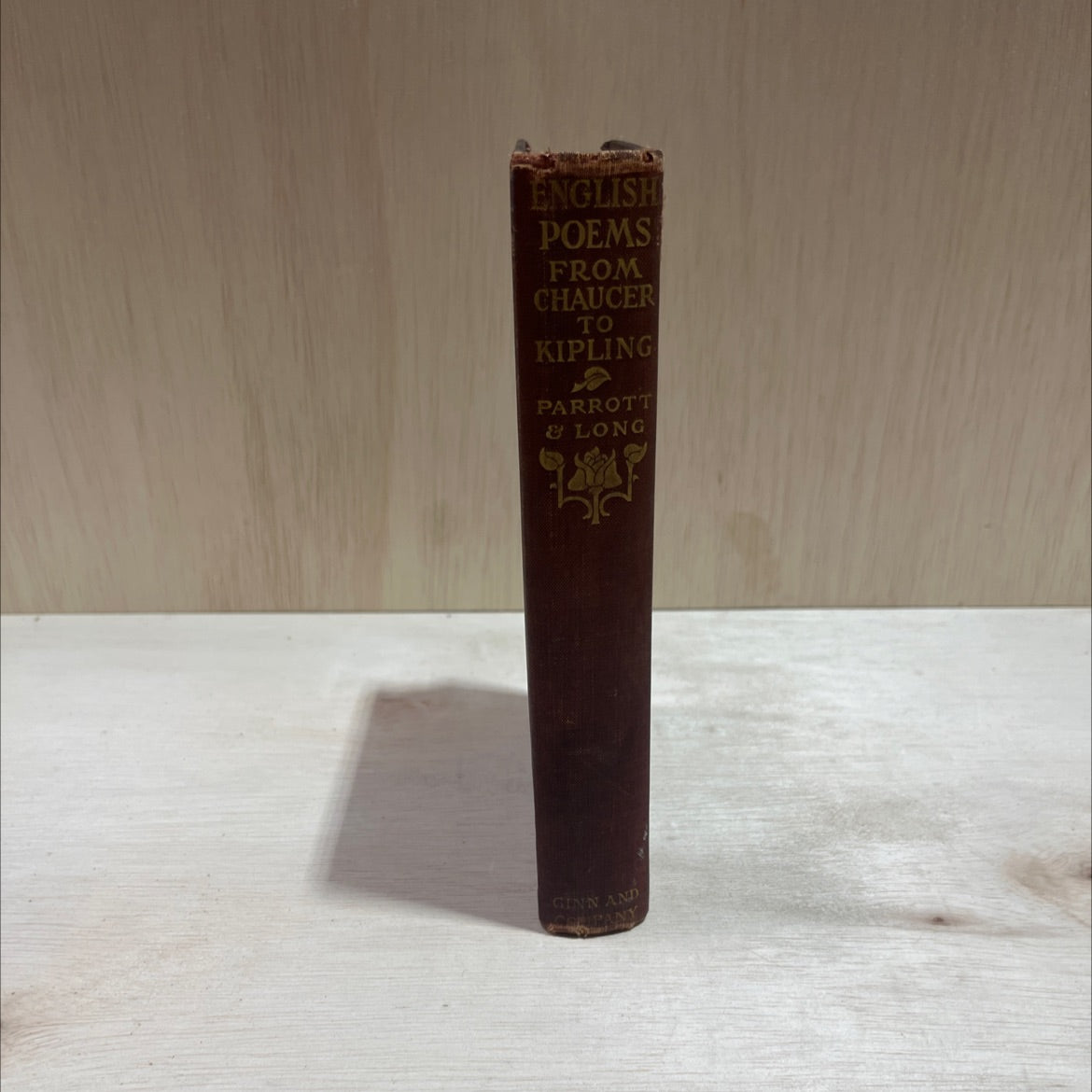 english poems from chaucer to kipling book, by thomas marc parrott, augustus white long, 1903 Hardcover image 4