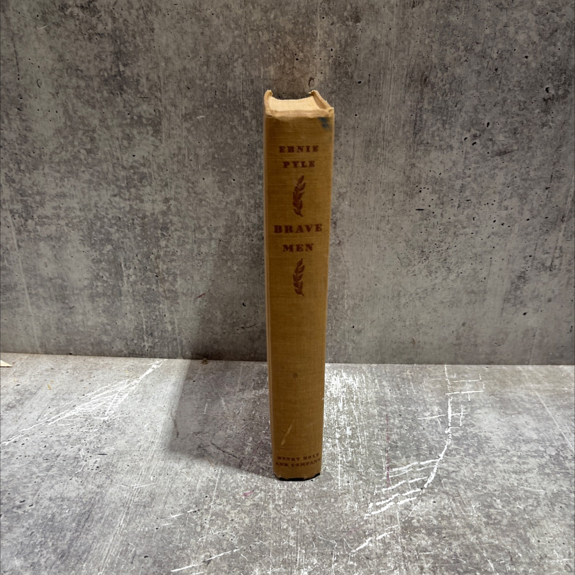 ernie pyle brave men book, by Ernie Pyle, 1944 Hardcover image 4