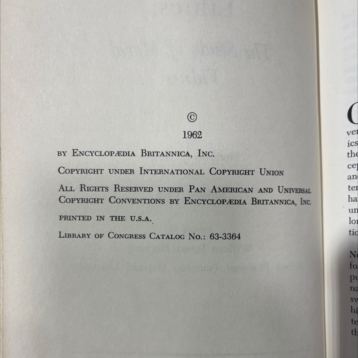 ethics: the study of moral values book, by mortimer j. adler and seymour cain, 1962 Hardcover image 3