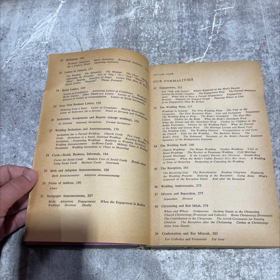 etiquette the complete modern guide for day-to-day living the correct way book, by frances benton, 1956 Hardcover image 4