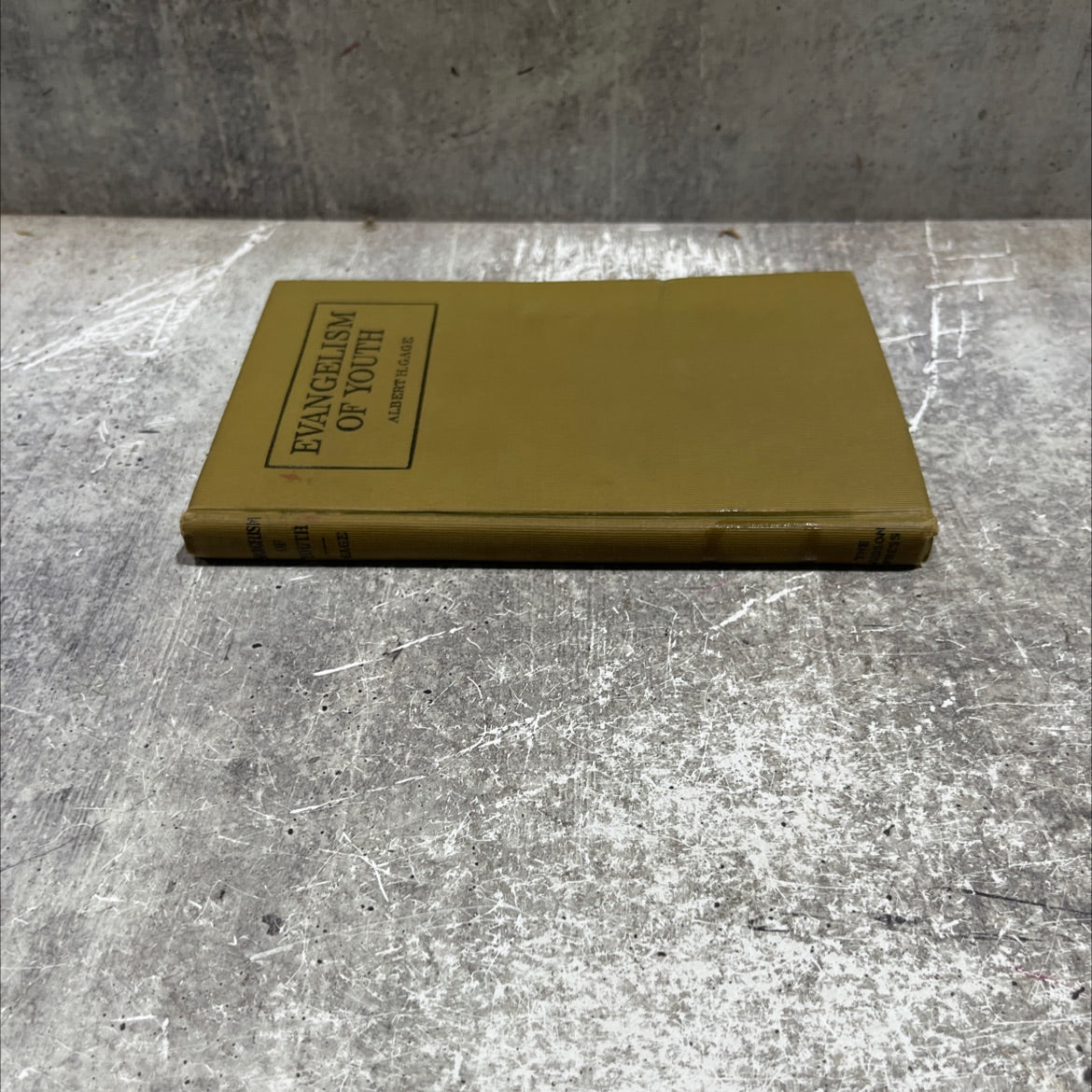evangelism of youth book, by albert h. gage, 1922 Hardcover image 4