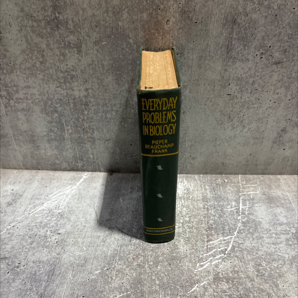 everyday problems in biology book, by charles j. pieper, wilbur l. beauchamp, orlin d. frank, 1936 Hardcover image 4