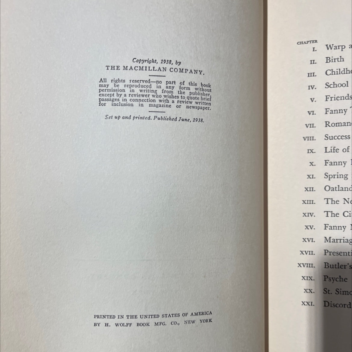 fanny kemble a passionate victorian book, by margaret armstrong, 1938 Hardcover image 3