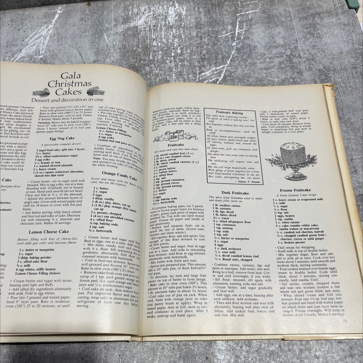 farm journal christmas book the flavor of christmas cookies book, by unknown, 1970 Hardcover image 4