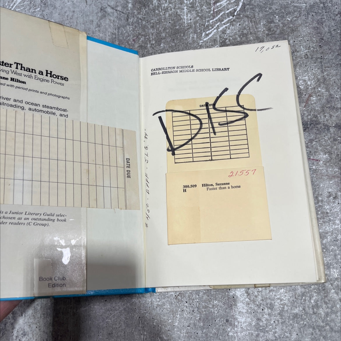 faster than a horse book, by suzanne hilton, 1983 Hardcover image 4