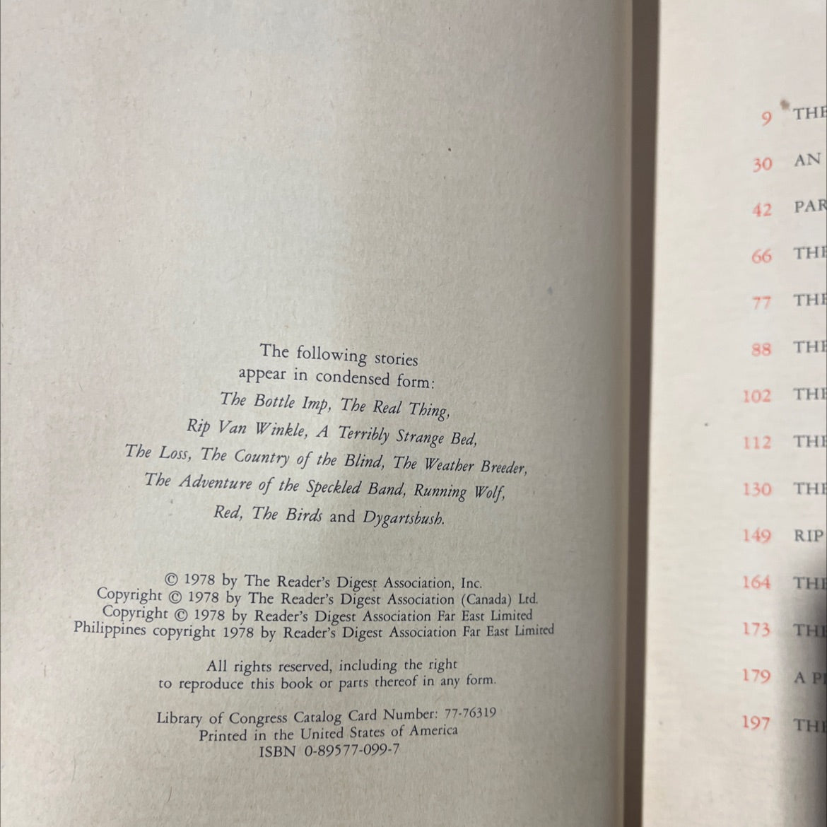 fireside reader a treasury of outstanding short stories book, by unknown, 1978 Hardcover image 3