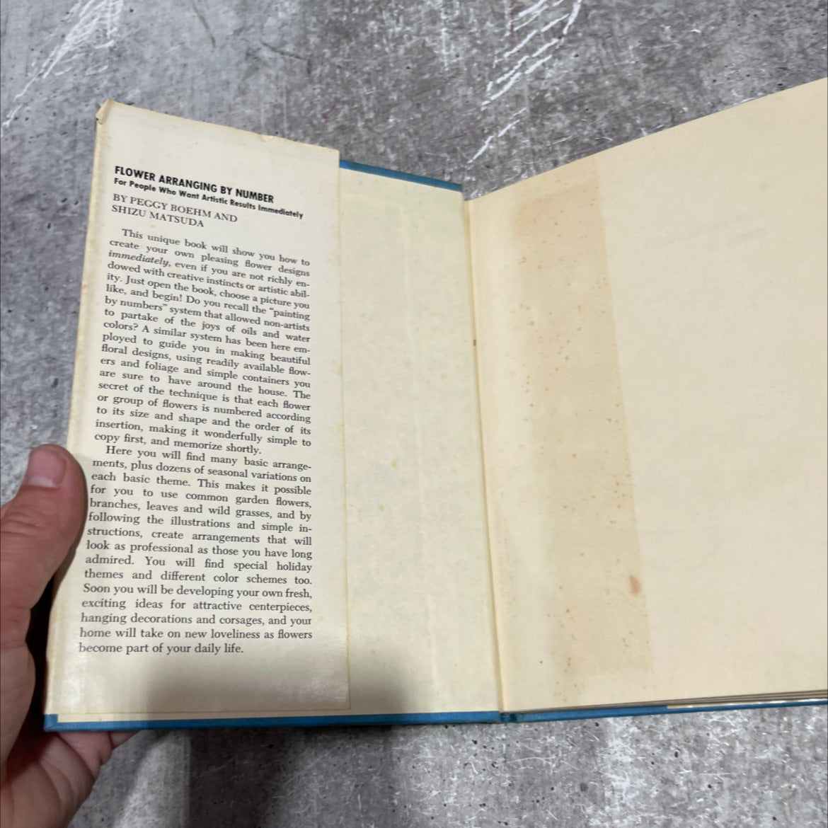 flower arranging by number book, by peggy boehm and shizu matsuda, 1961 Hardcover image 4