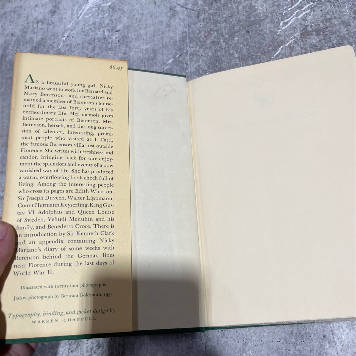 forty years with berenson book, by Nicky Mariano, 1967 Hardcover image 4