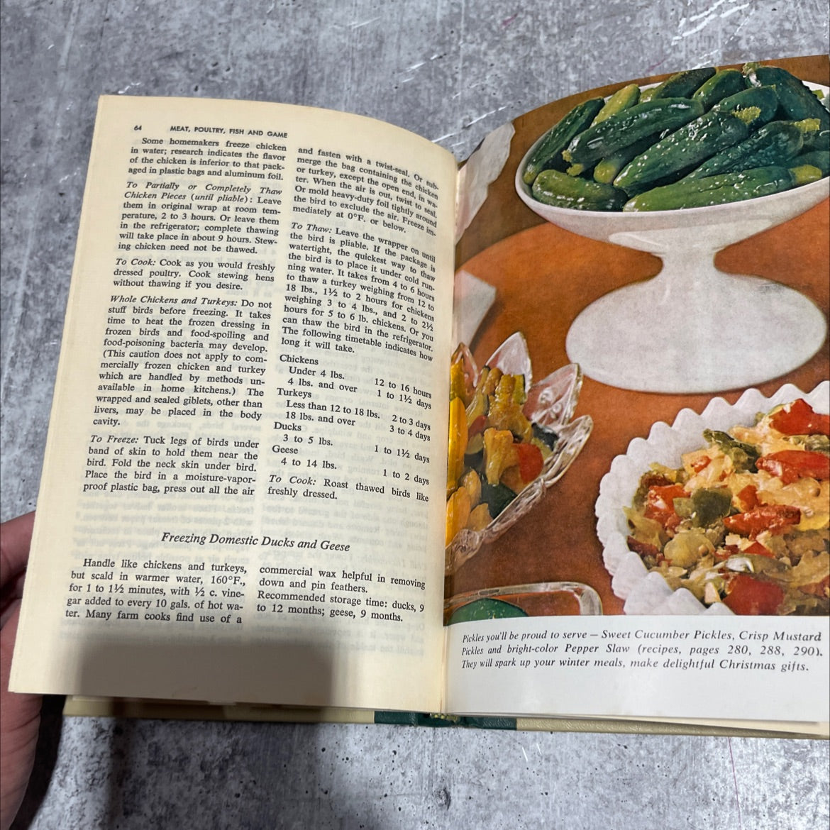 freezing & canning cookbook prized recipes from the farms of america book, by nell b. nichols, 1964 Hardcover image 4