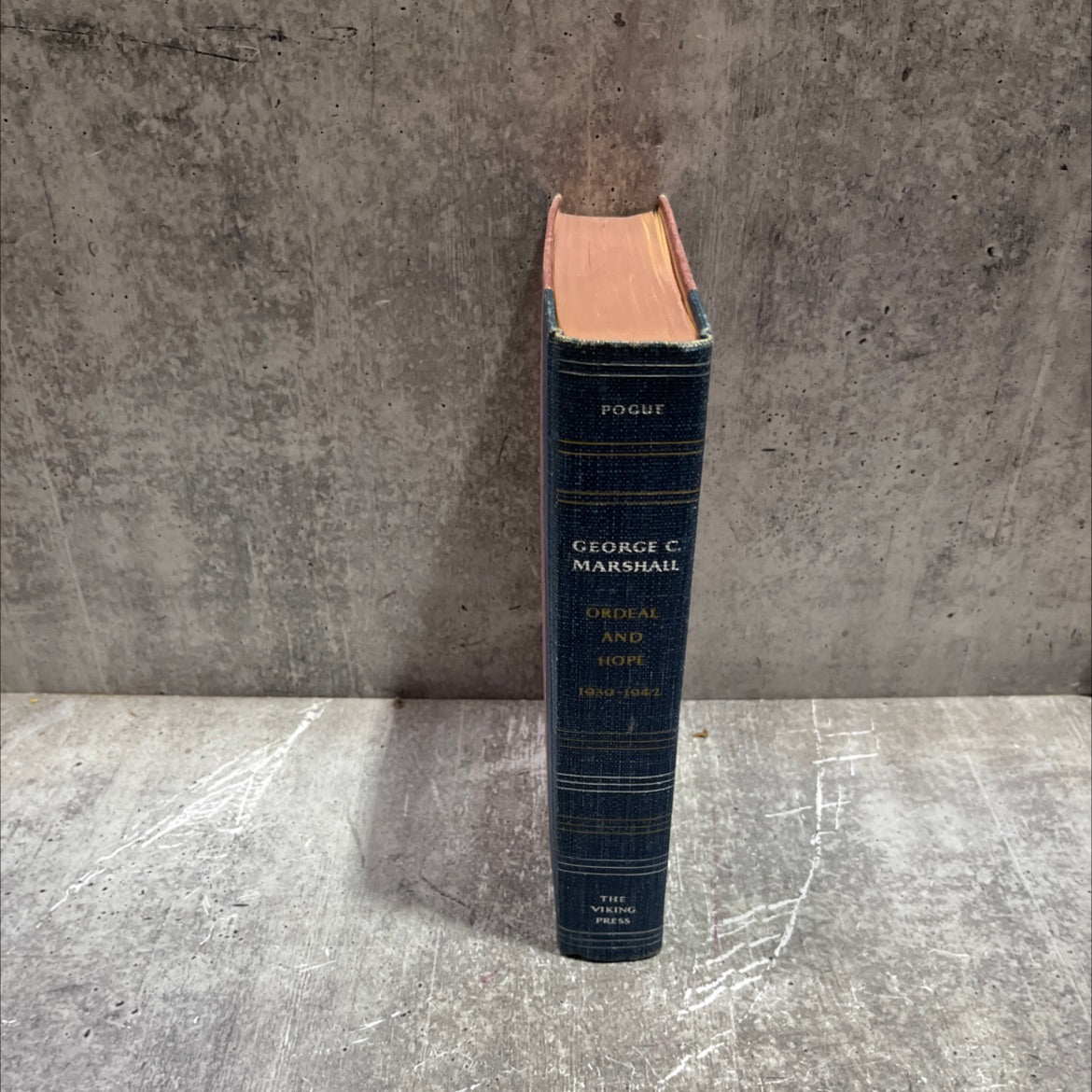 george c. marshall: cordell and hope 1939-1942 book, by general george c. marshall, 1942 Hardcover image 4