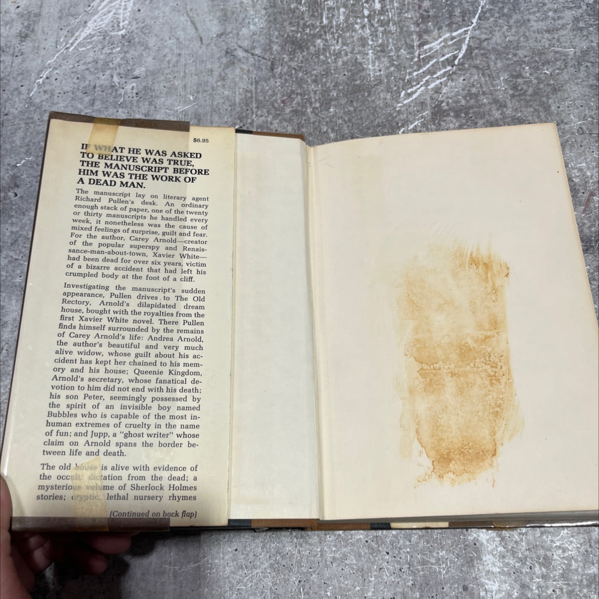 ghost writer book, by diana carter, 1975 Hardcover image 4