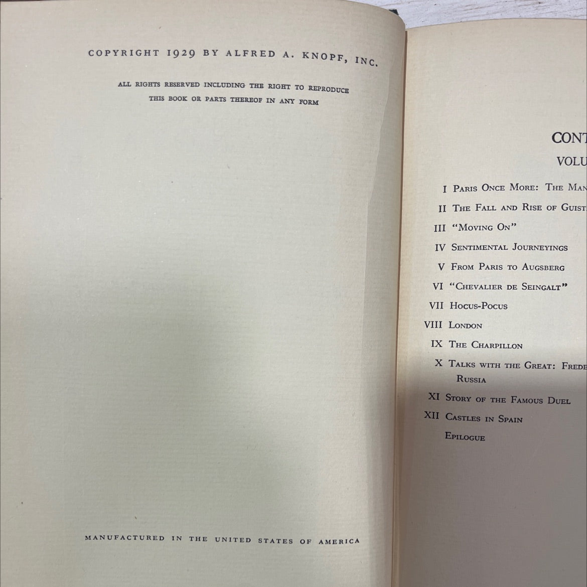 giacomo casanova his life and memoirs book, by giacomo casanova, 1929 Hardcover, Antique image 3