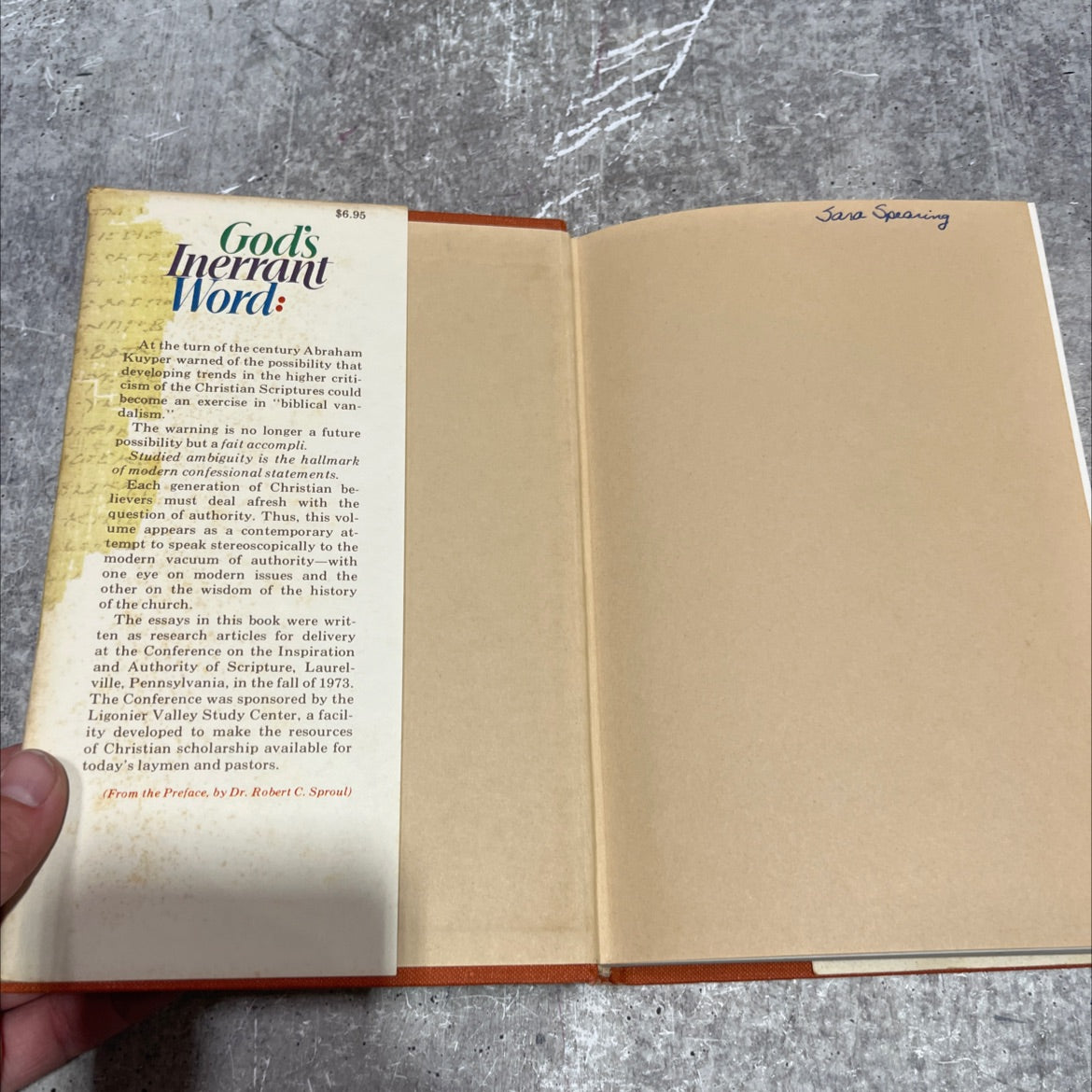 god's inerrant word book, by John Warwick Montgomery, 1974 Hardcover image 4