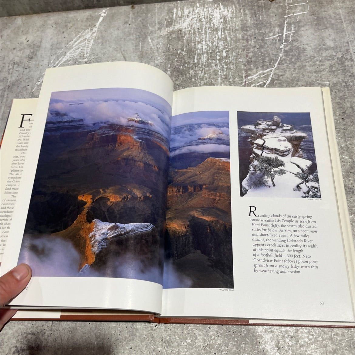 grand canyon country: its majesty and its lore book, by seymour l. fishbein, 1991 Hardcover image 4