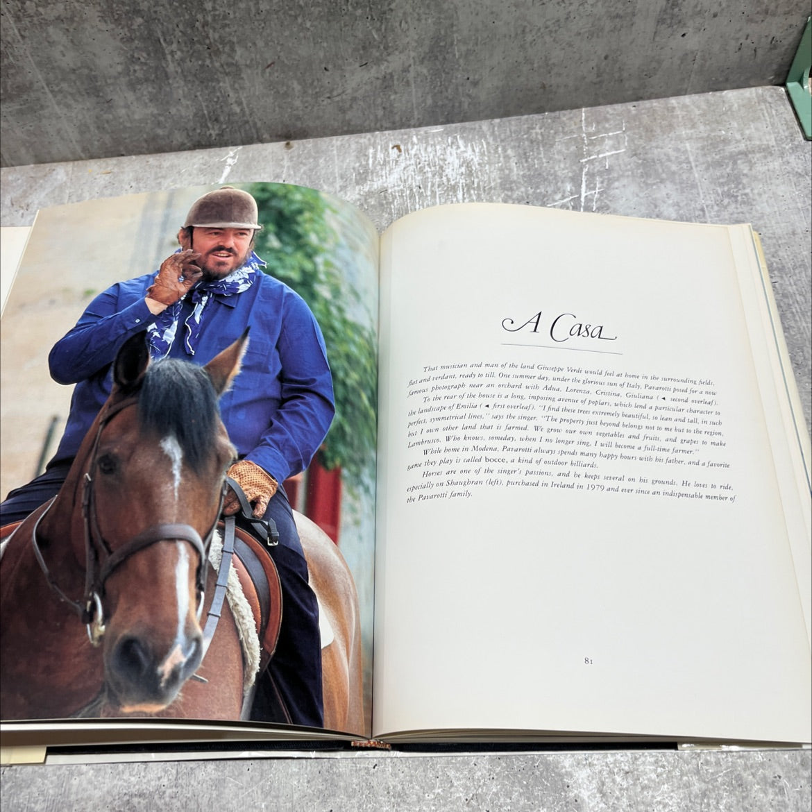 grandissimo pavarotti book, by martin mayer, 1986 Hardcover image 4