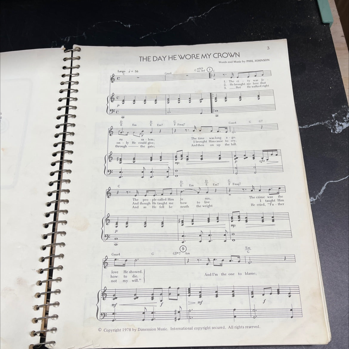 greentree songbook volume 2 book, by w. elmo mercer, james van hook, don hart, sarah long, 1979 Paperback image 3