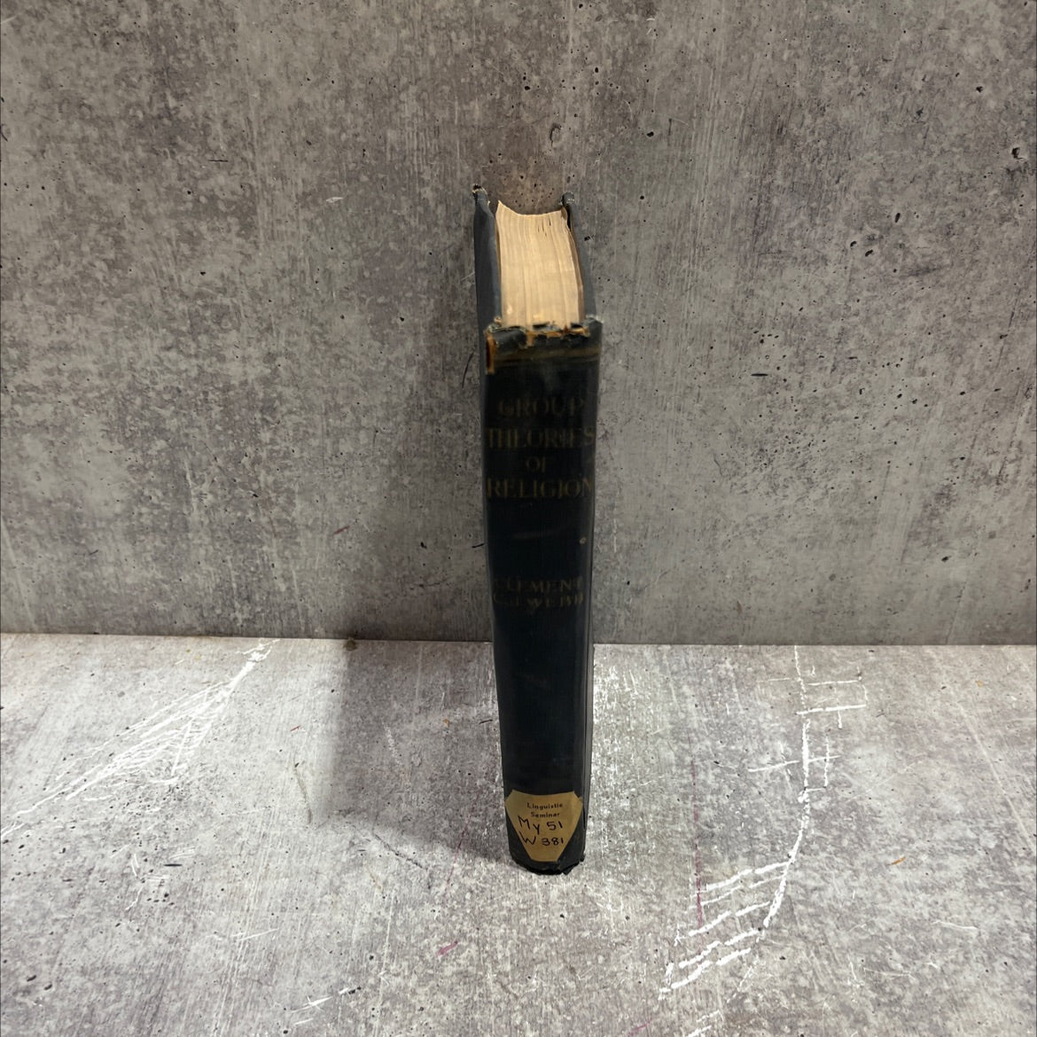 group theories of religion and the individual book, by clement c. j. webb, 1916 Hardcover image 4