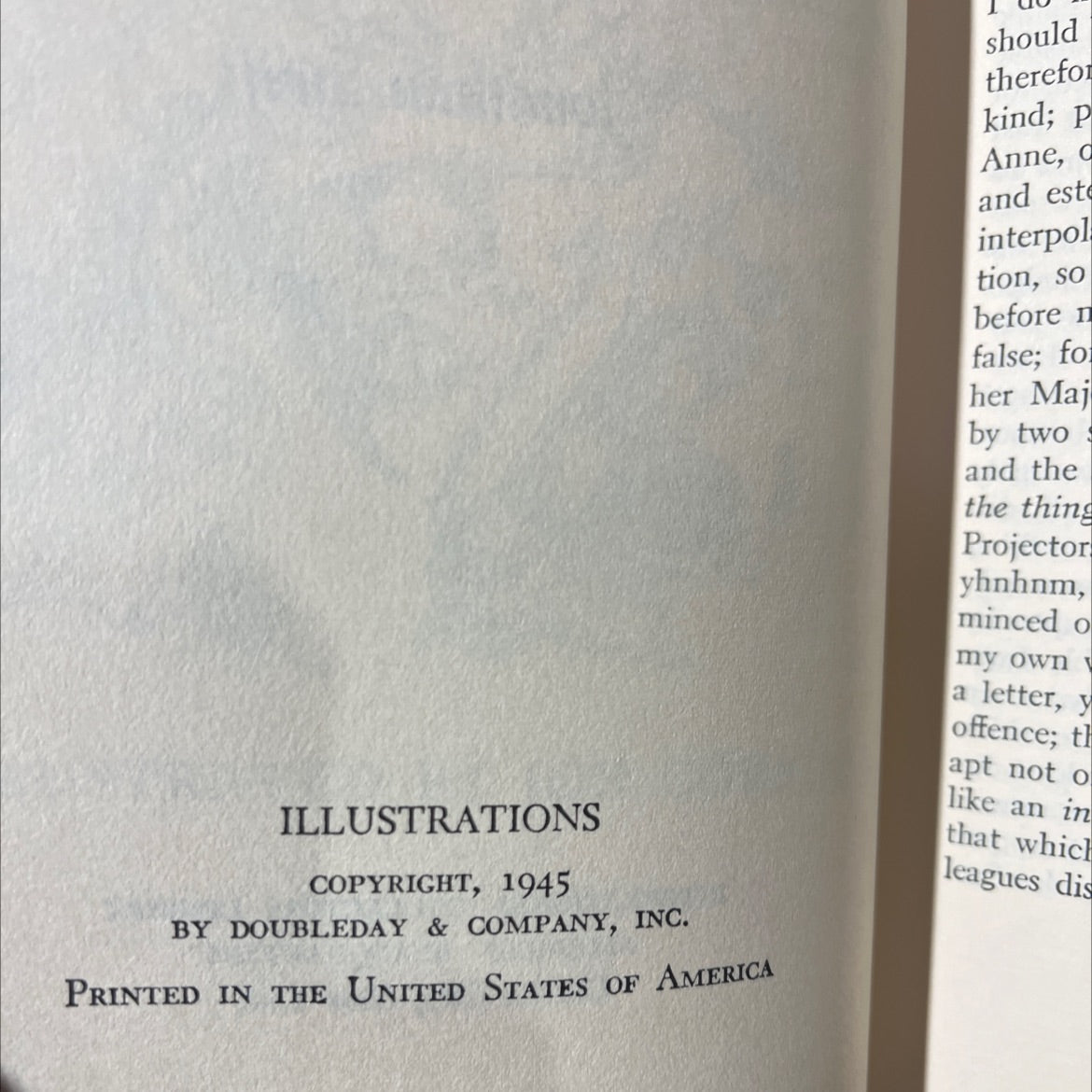 gulliver's travels book, by jonathan swift, 1945 Hardcover image 3