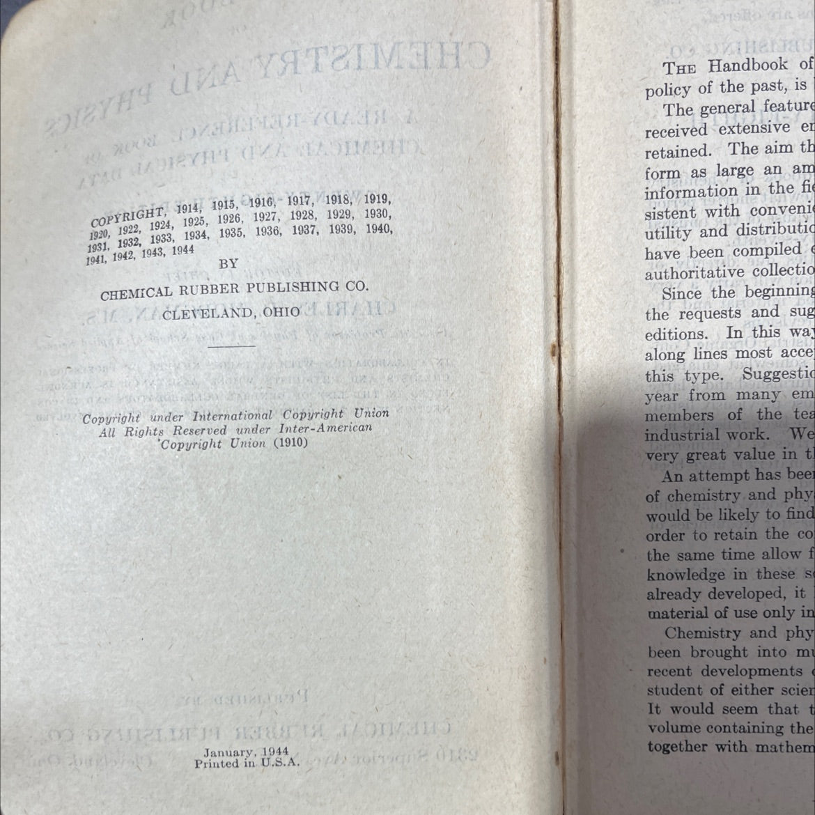 handbook of chemistry and physics a ready-reference book of chemical and physical data book, by charles d. hodgman, image 3