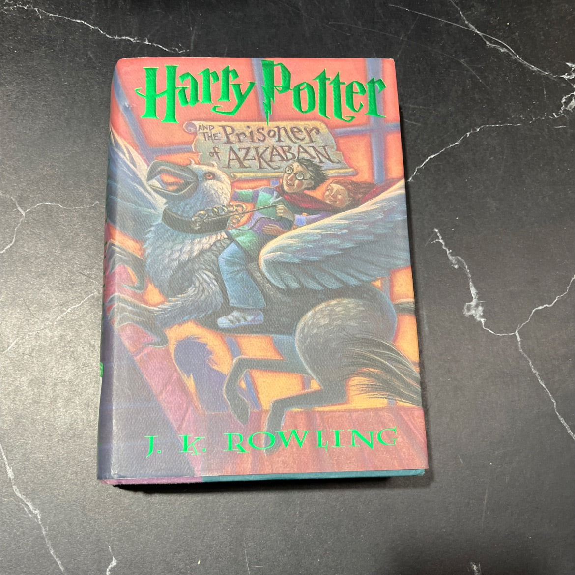 harry potter and the prisoner of azkaban book, by j. k. rowling