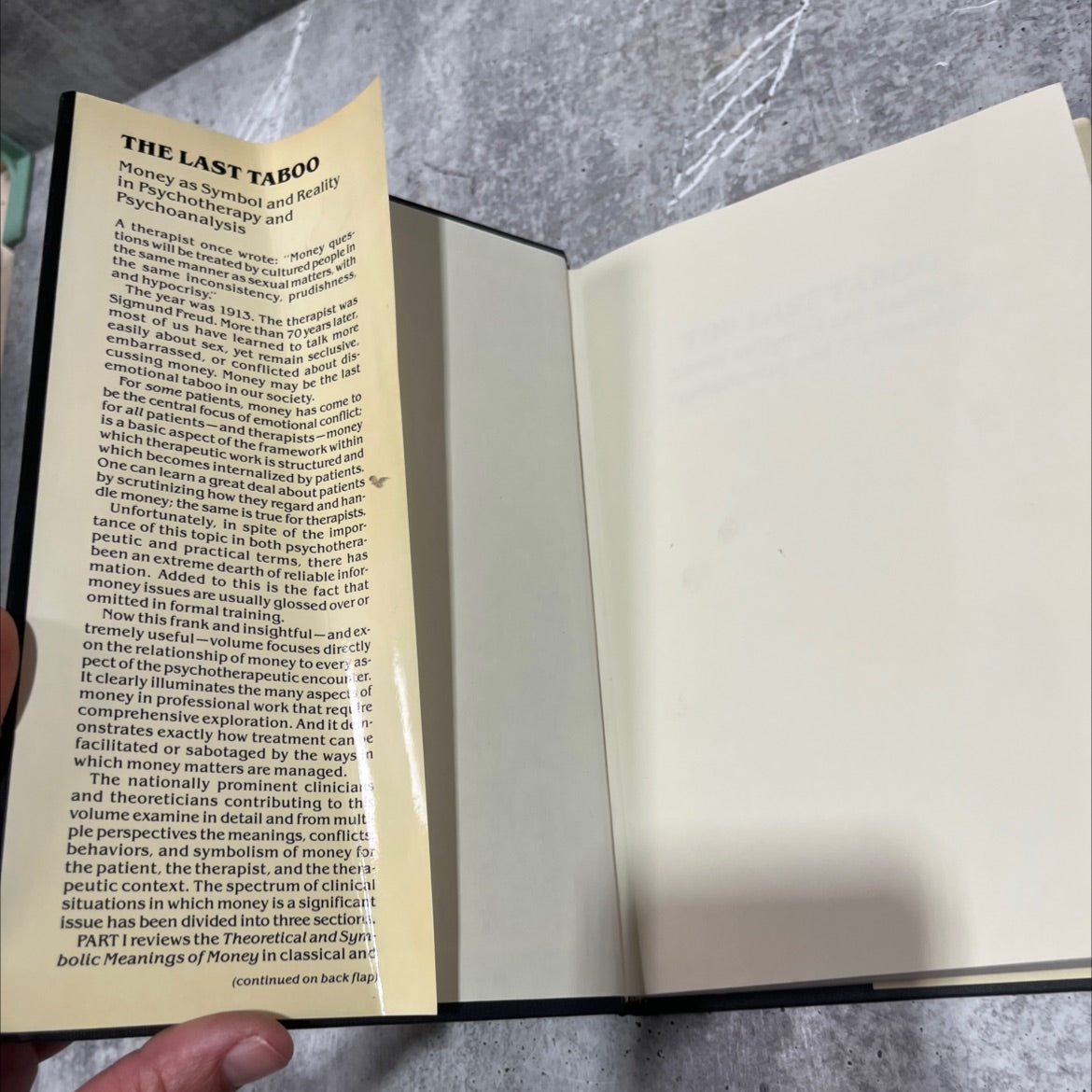 hat tea the last taboo money as symbol and reality in psychotherapy and psychoanalysis book, by David W. Krueger, M.D., image 4