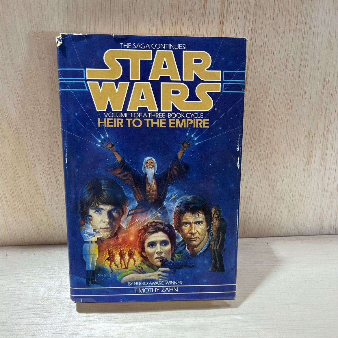 heir to the empire book, by timothy zahn, 1991 Hardcover, First